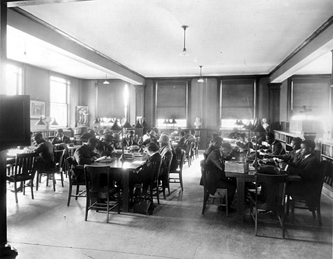 Howard University library, about 1890